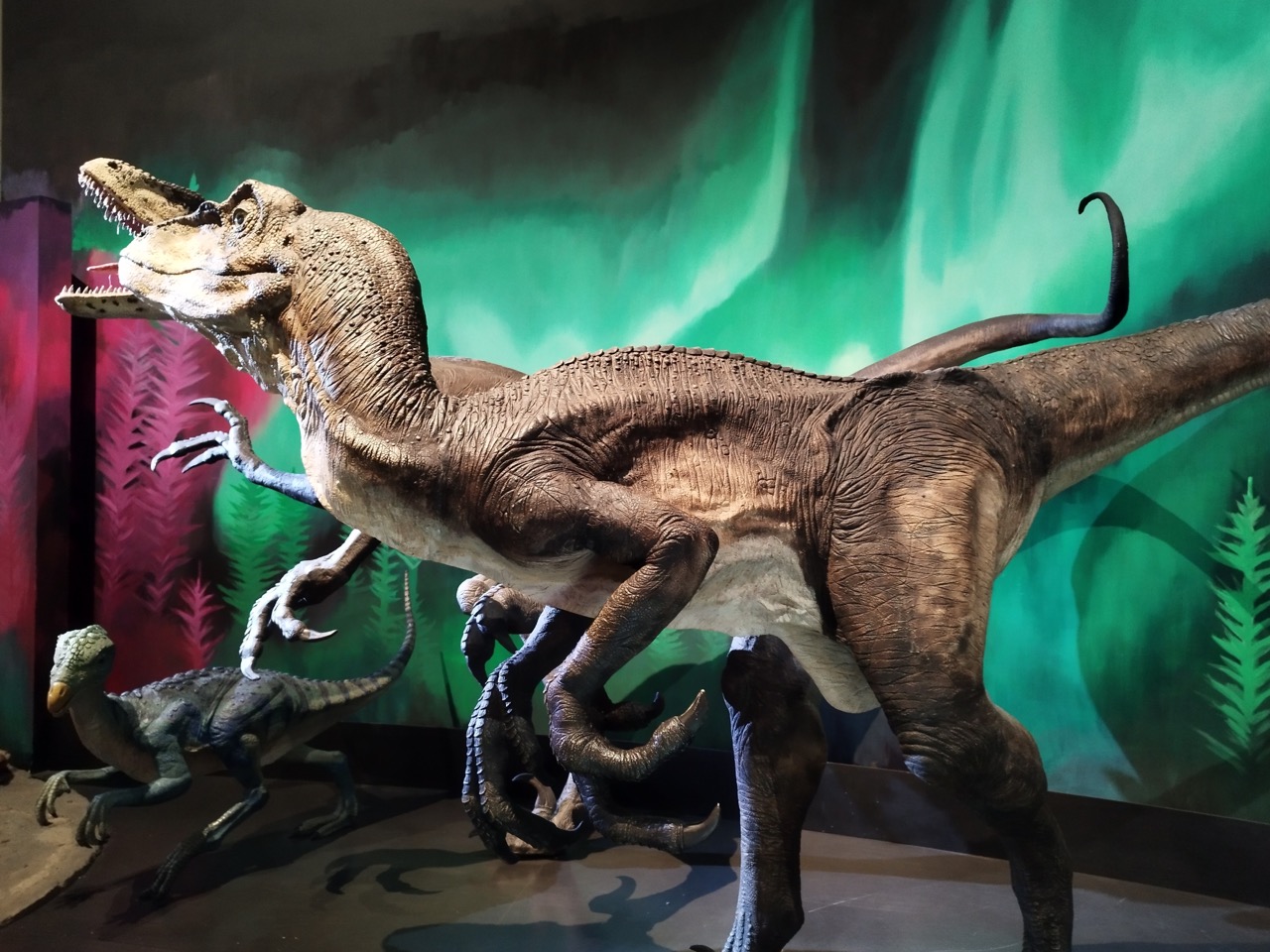 Australian Museum dinosaur exhibit